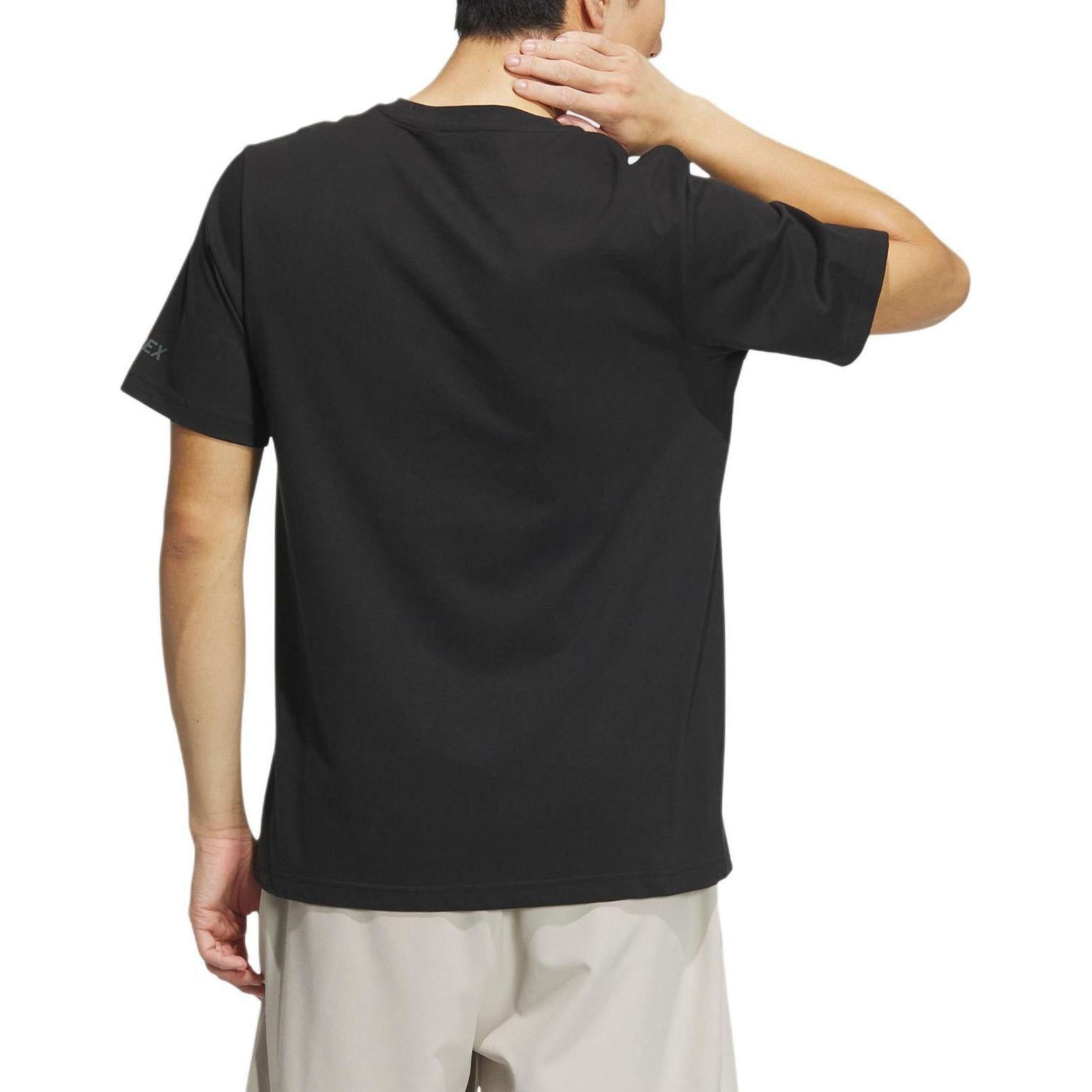 adidas Big Logo T-shirt Asia Sizing 'Black' IS0298