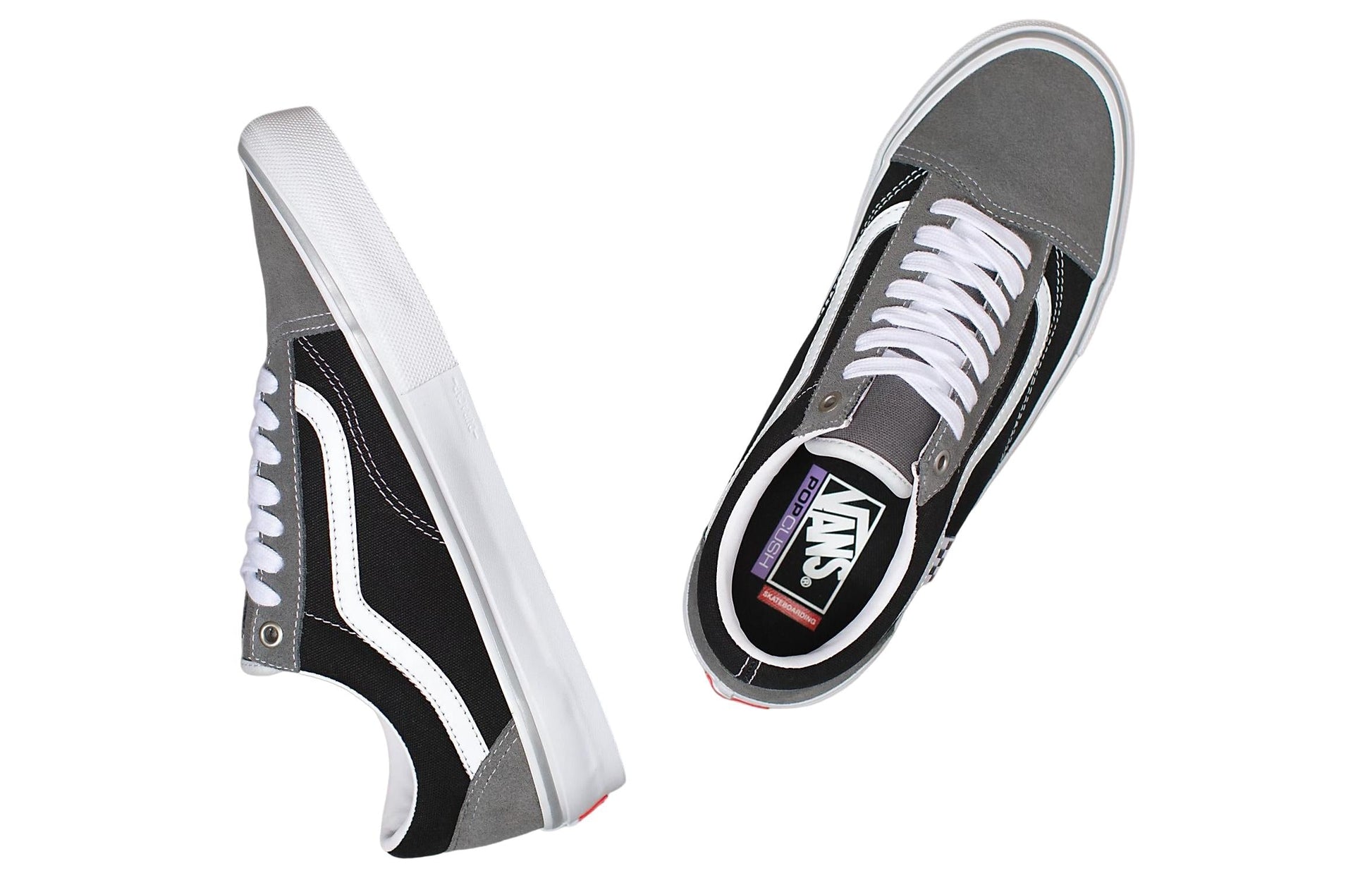 Vans Old Skool Reflective Skate 'Gray Black' VN0A5FCBN42
