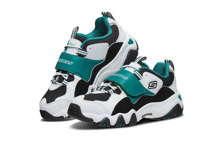 (GS) Skechers DLITES 2.0 'Black Green' 998211L-BKGR