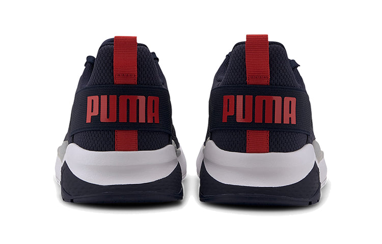 PUMA Anzarun (Big Kids) Shoes Blue/White/Red 372035-03