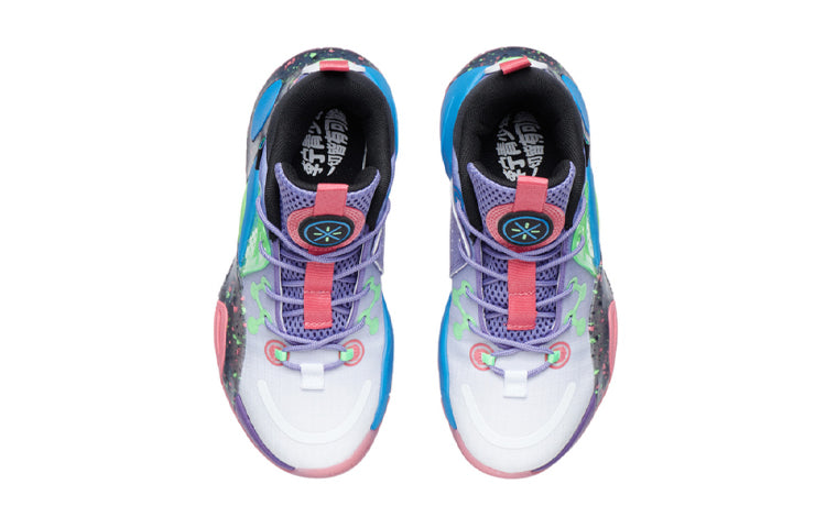 (GS) Li-Ning Wade All City 9 V1.5 Mid 'Purple Green' YKBR044-5