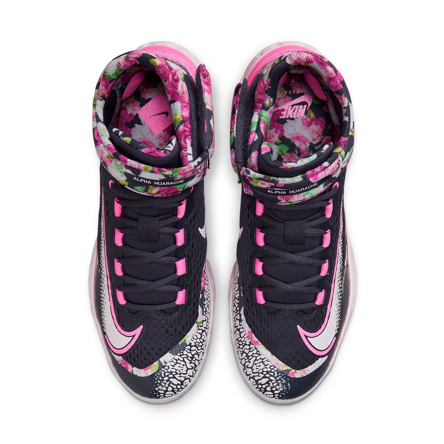 Nike Alpha Huarache Elite 4 Mid Premium 'Floral' FJ8877-001