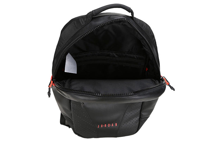 AIR JORDAN aj6 Logo Backpack 'Black Red' 9A0259-KR6