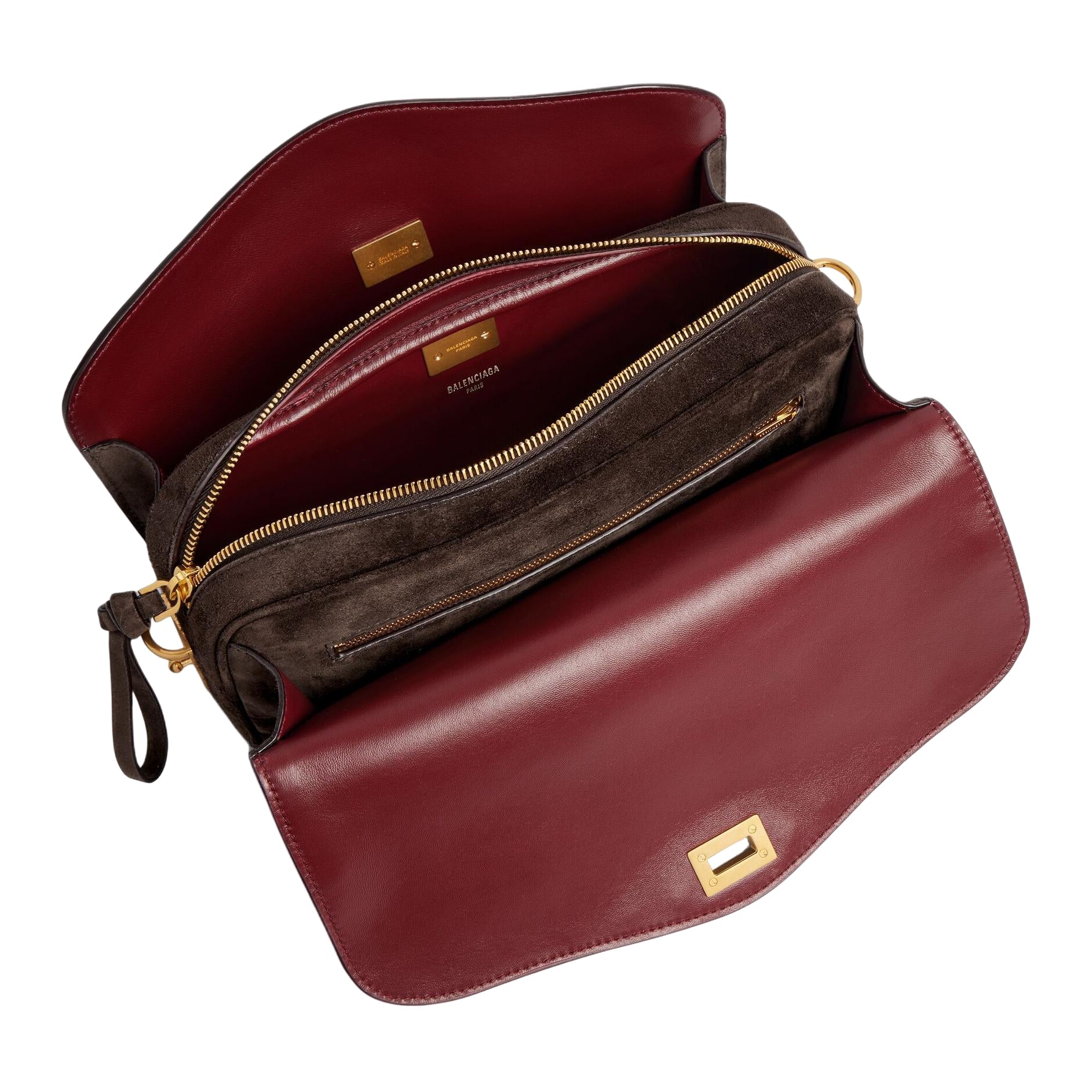 (WMNS) Balenciaga Le 7 Shoulder Bag Medium 'Moka' 8681022ACJ02362