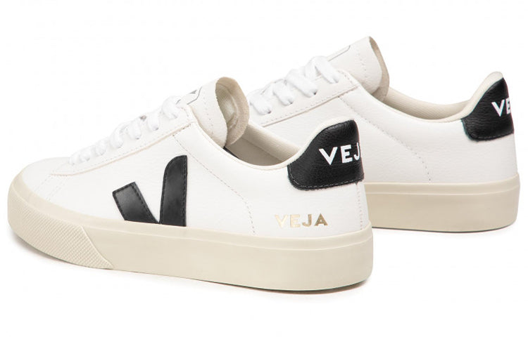 VEJA Campo Low Chromefree 'White Black' CP051537
