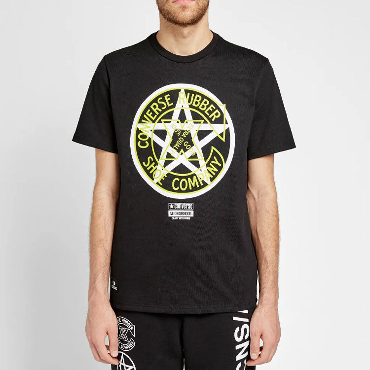 Converse x NEIGHBORHOOD Tee Asia Sizing 'Black' 10018145-A01