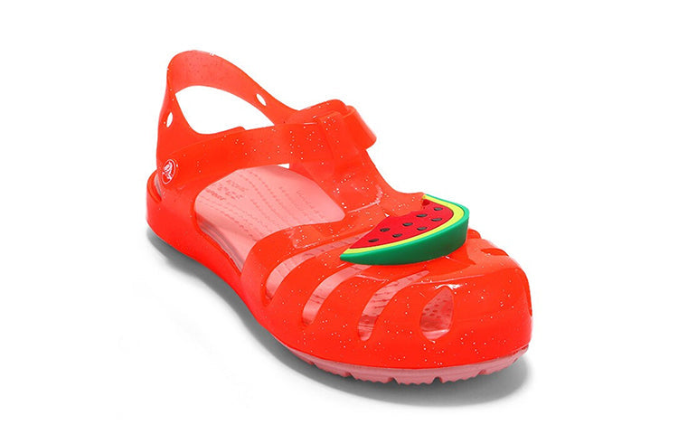 (PS) Crocs Isabella Charm Velcro Strap Closure 205535-6PJ