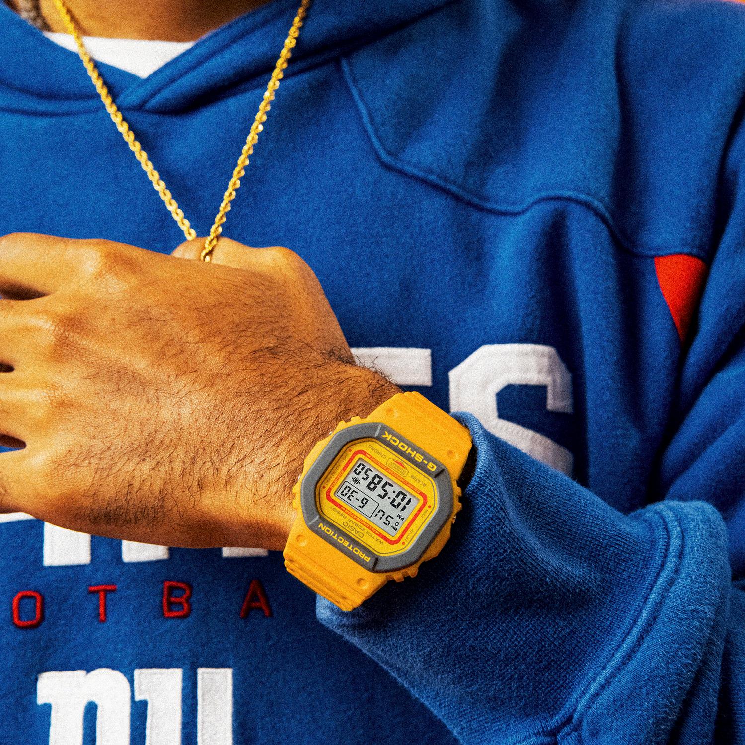 CASIO G-Shock Square 'Yellow' DW-5610Y-9PR