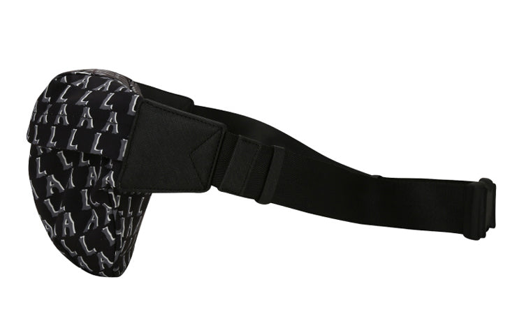 MLB Monogram Series LA Los Angeles Dodgers Retro Printing fanny pack Black 32BGC4011-07L