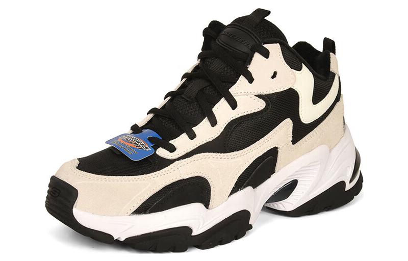 Skechers Chunky Shoes 'Beige Black' 894165-BKNT