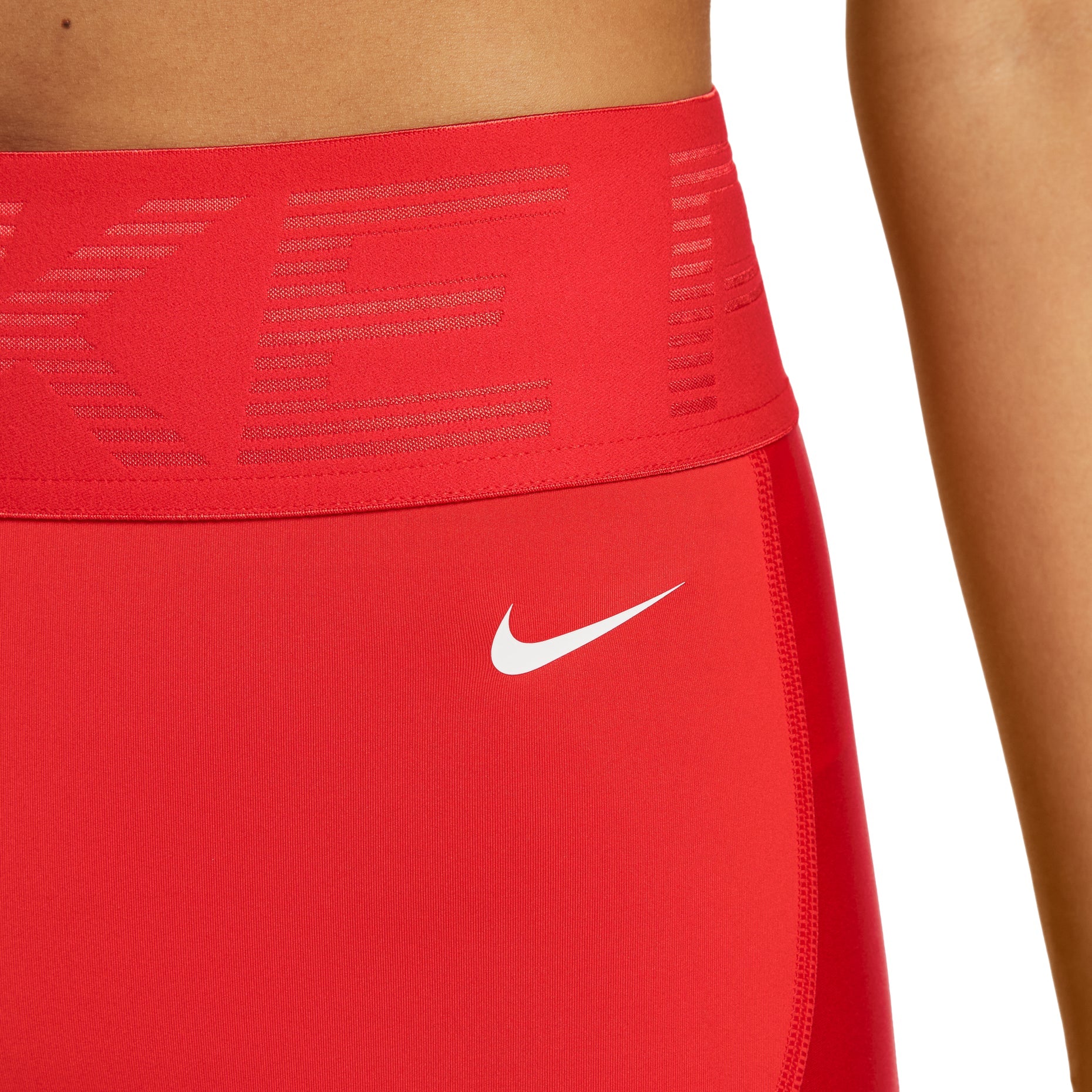 (WMNS) Nike Pro Sculpt Dri-Fit High Waisted Biker Shorts 'Light Crimson' HV2367-633