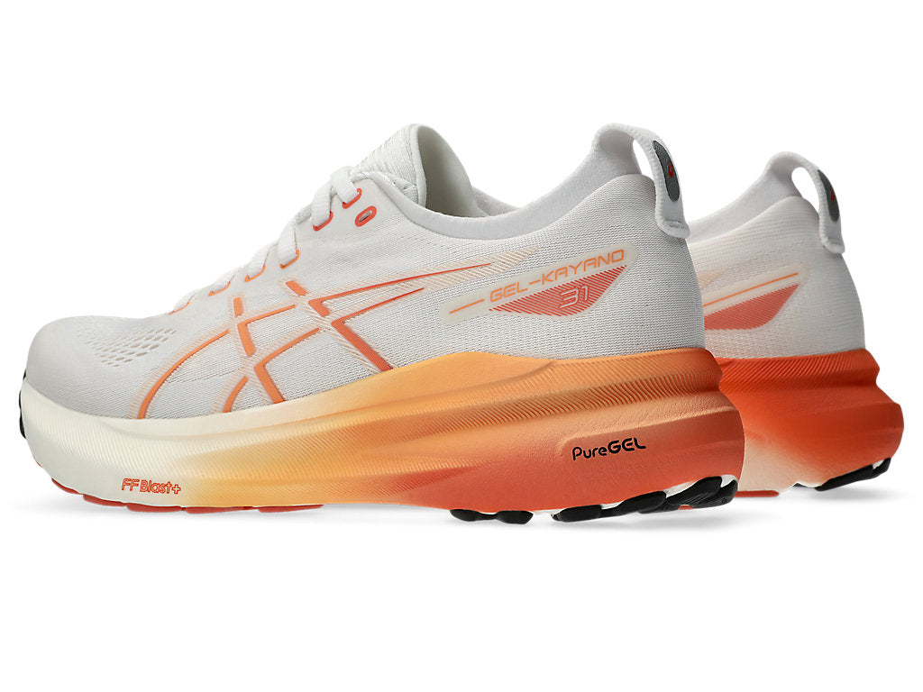 (WMNS) ASICS Gel-Kayano 31 'White Orange' 1012B670-100