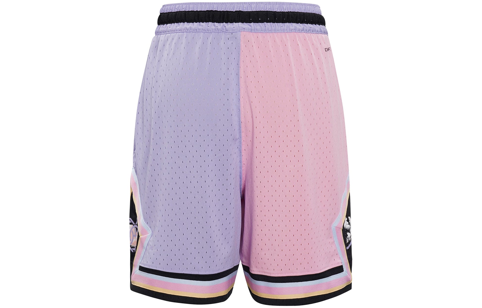 Air Jordan Dongdan Basketball shorts 'Pink Purple Black' FD6551-538