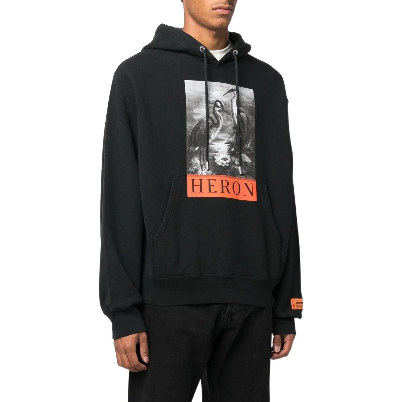 HERON PRESTON Heron Preston Heron Hoodie 'Black' HMBB024C99JER0031010