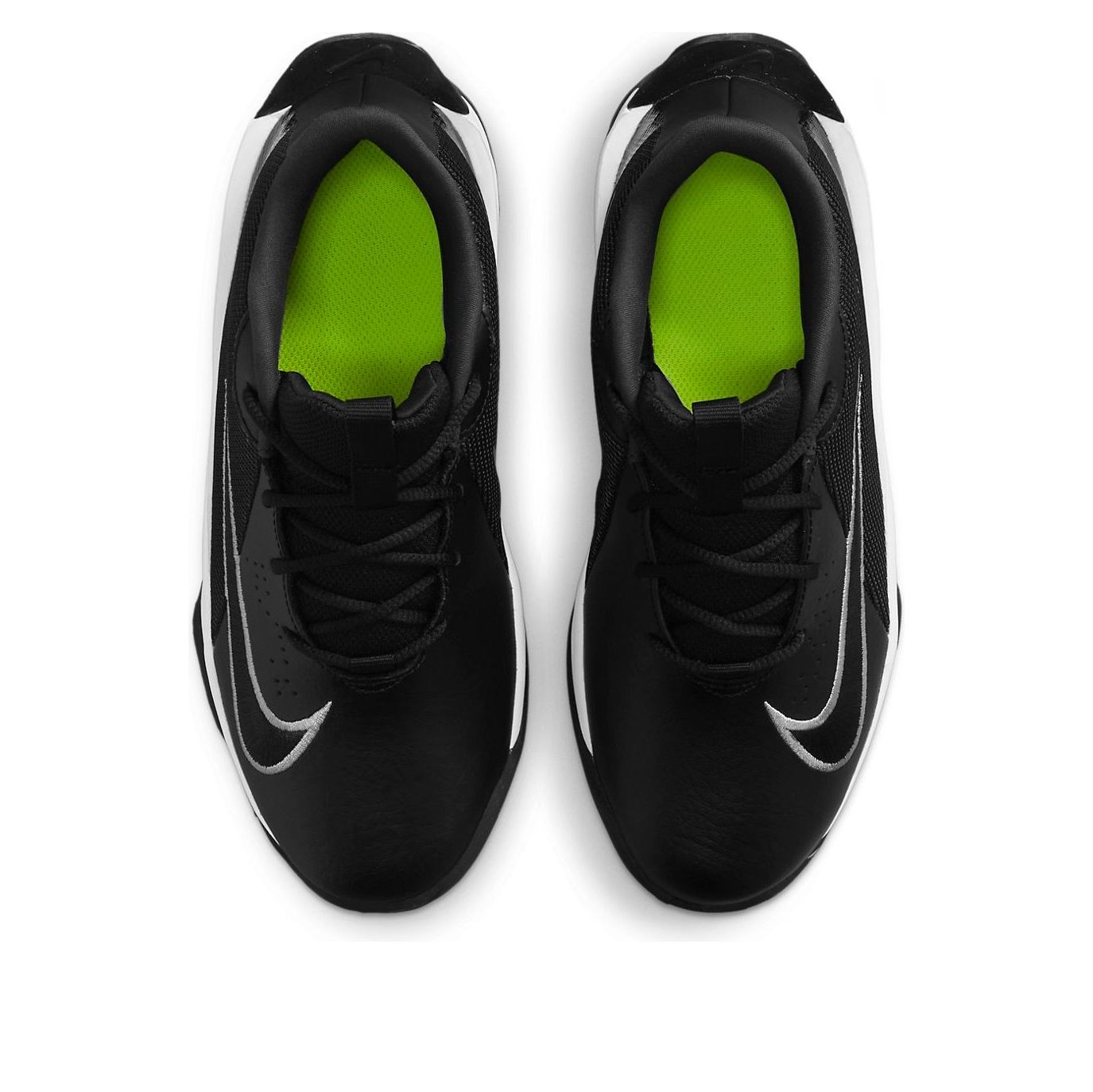 (GS) Nike Team Hustle Quick 3 'Black Metallic Silver' DA2781-002