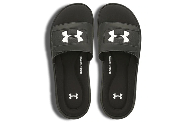 Under Armour Unisex Slide Ignite Slipper Sandals Black 3023490-001
