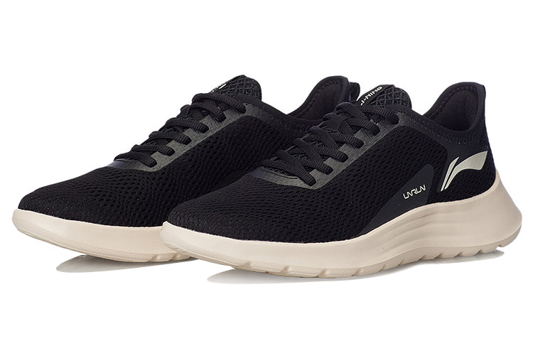 (WMNS) Li-Ning Future Run 'Black White' ARBQ004-2