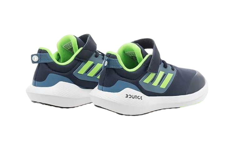 (GS) adidas EQ21 Run 2.0 Bounce Sport Running 'Black Solar Green' GY4366