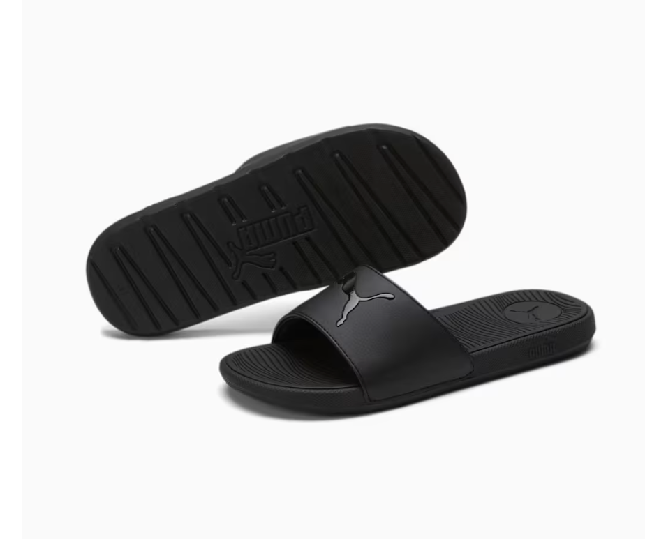 (WMNS) PUMA Cool Cat 2.0 Slide 'Triple Black' 390963-01