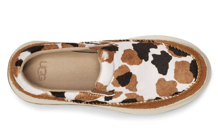 (WMNS) UGG Marin Slip on Cow Print 'Chestnut' 1120721-CHE