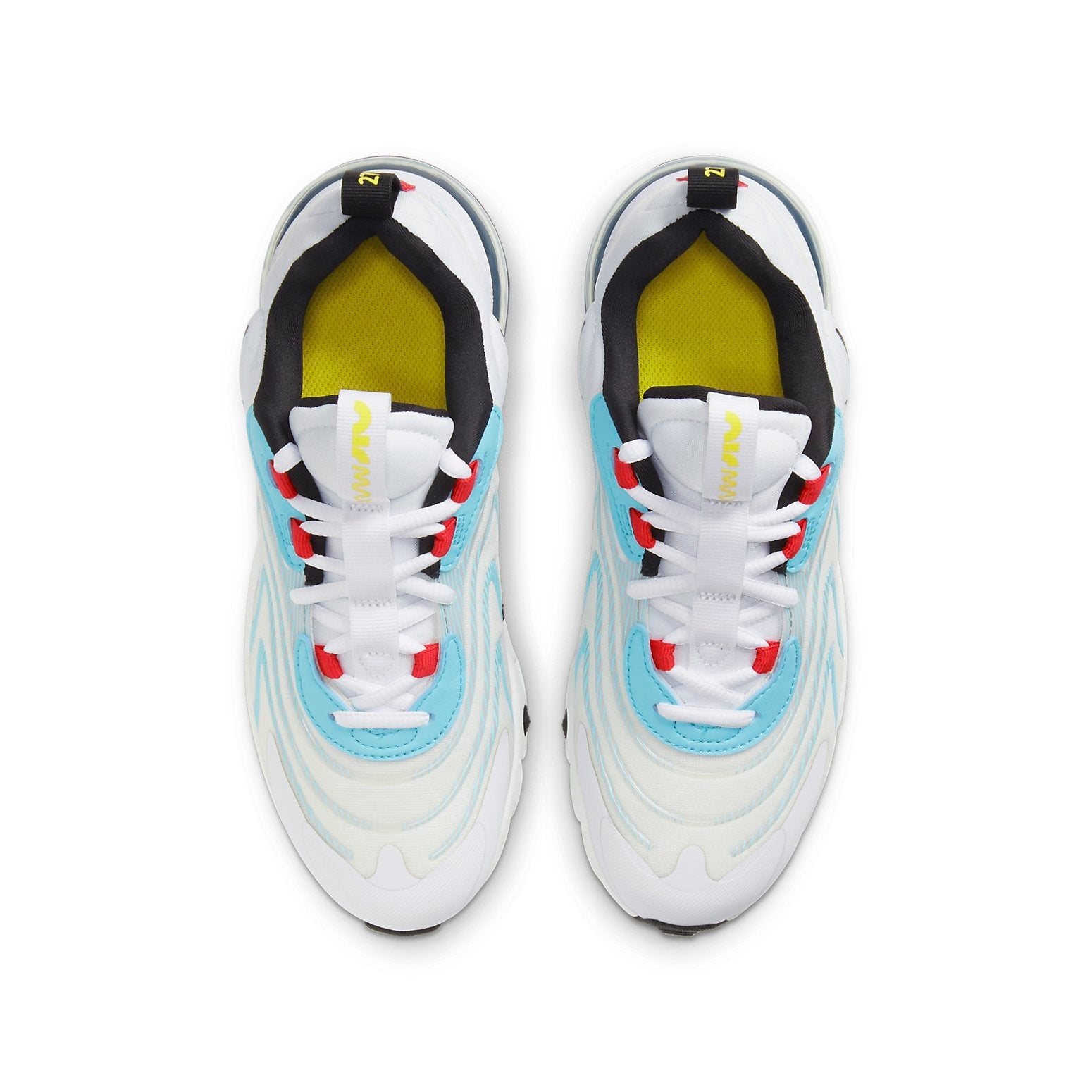 (GS) Nike Air Max 270 React ENG 'White Blue' CD6870-100