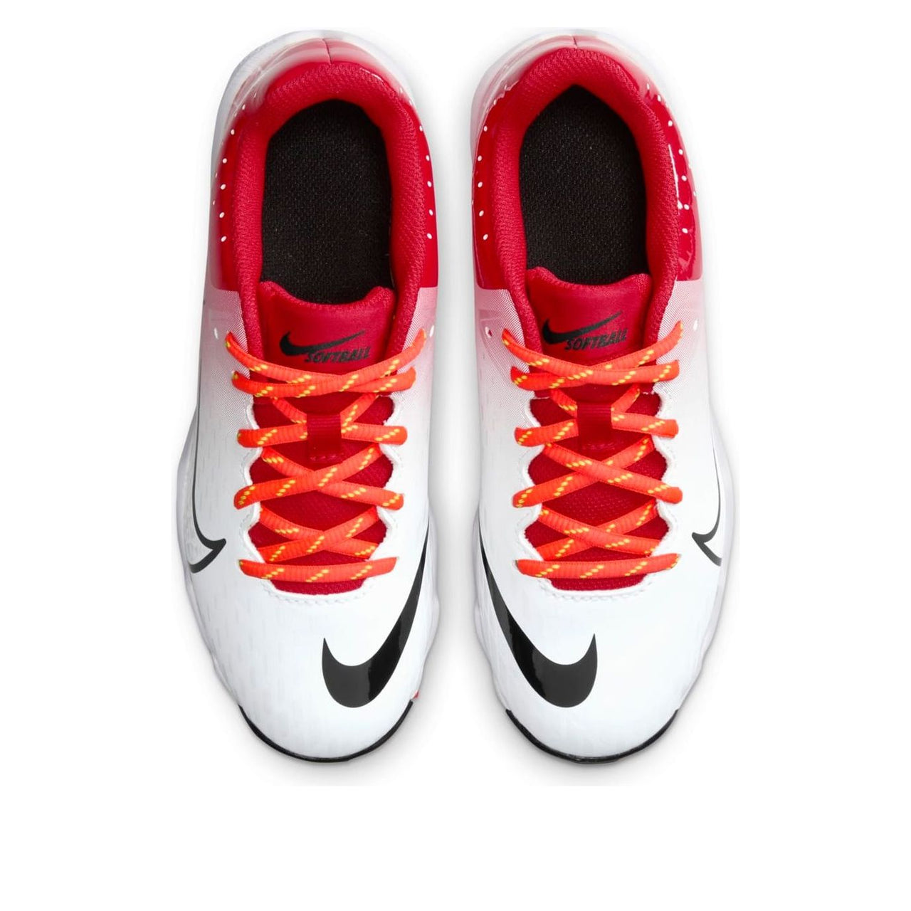 (GS) Nike Hyperdiamond 4 Keystone GG 'White University Red' CZ5919-601