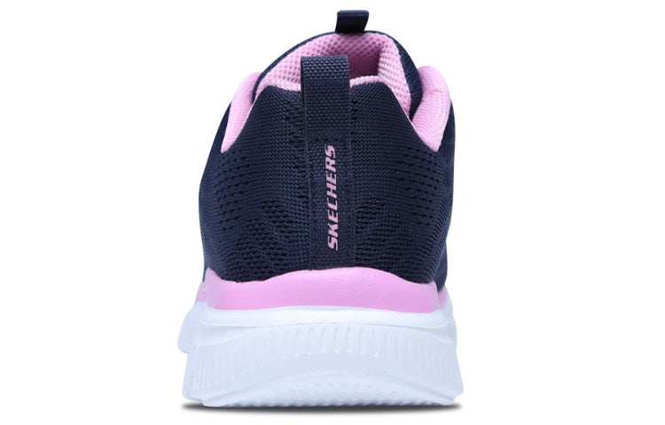 (WMNS) Skechers Graceful Get Connected Running Shoes Blue/Pink/White 12615-NVPK