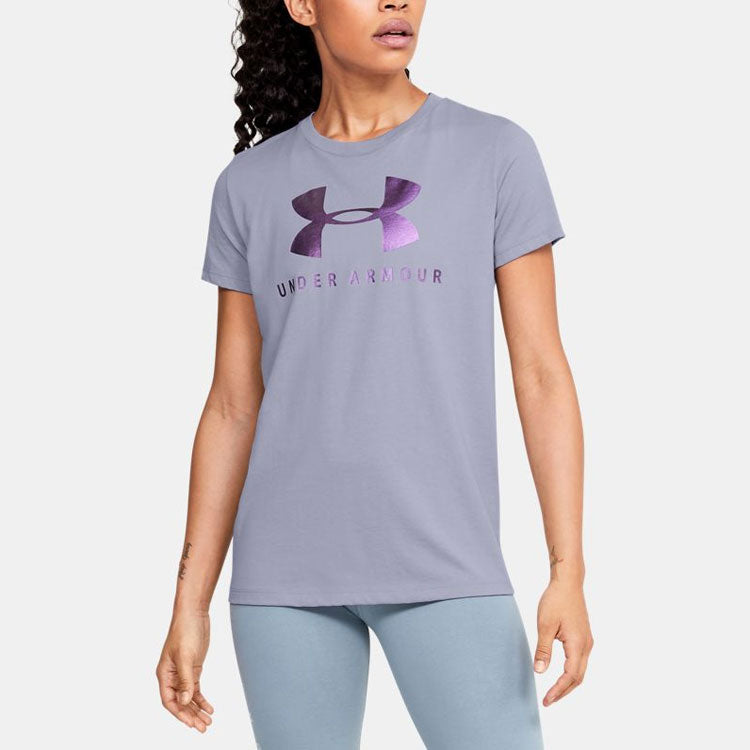 (WMNS) Under Armour Sportstyle Training Sports Purple 1346844-555