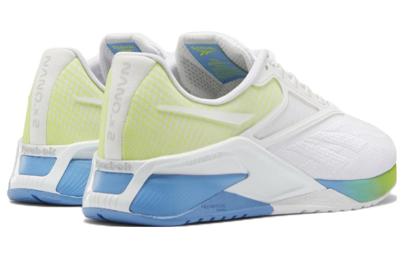 (WMNS) Reebok Nano X2 'White Acid Yellow' GZ6437