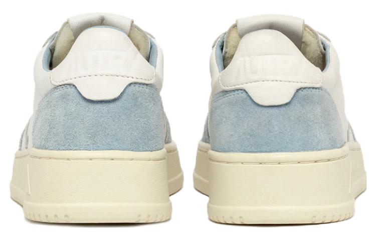 (WMNS) AUTRY Medalist Low Goatskin and Suede 'Light Blue' AULW-GS26