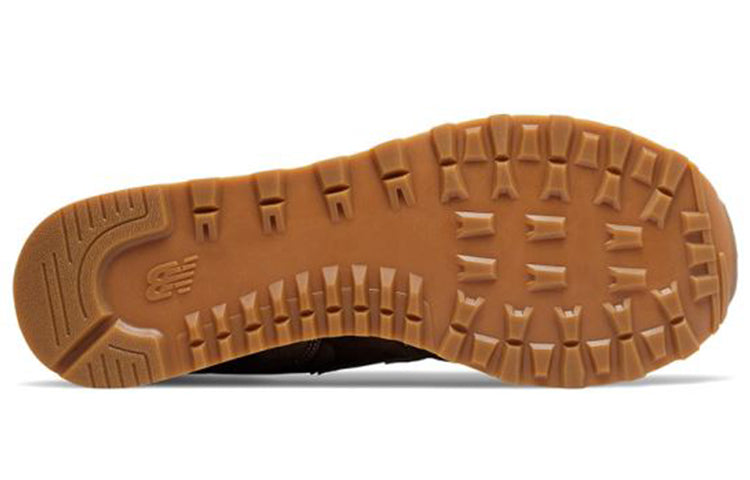 New Balance 574 Shoes Brown/Grey ML574SNM