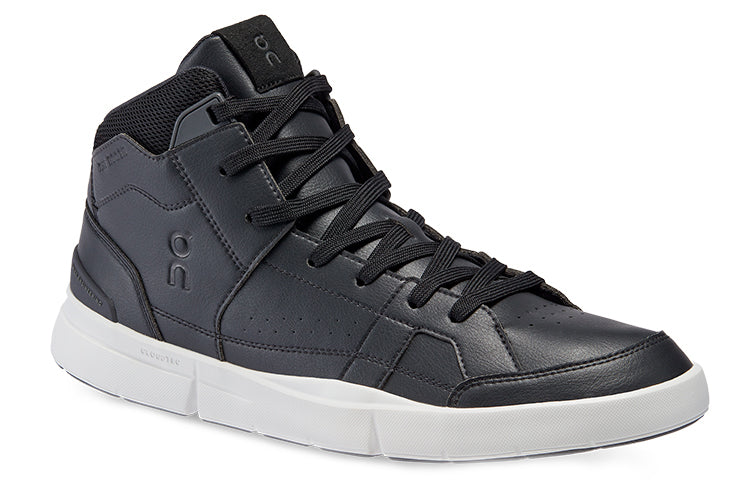 (WMNS) On Running x Federer The Roger Clubhouse Mid 'Black White' 98.98498