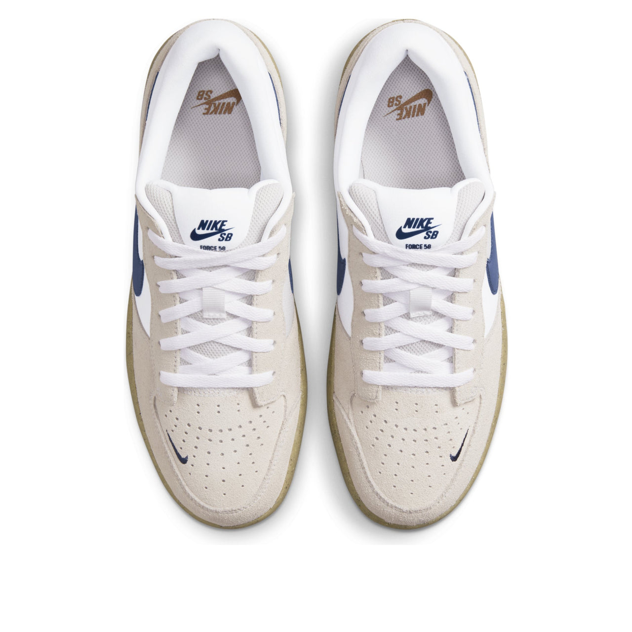 Nike SB Force 58 'White Light Brown Gum' CZ2959-100