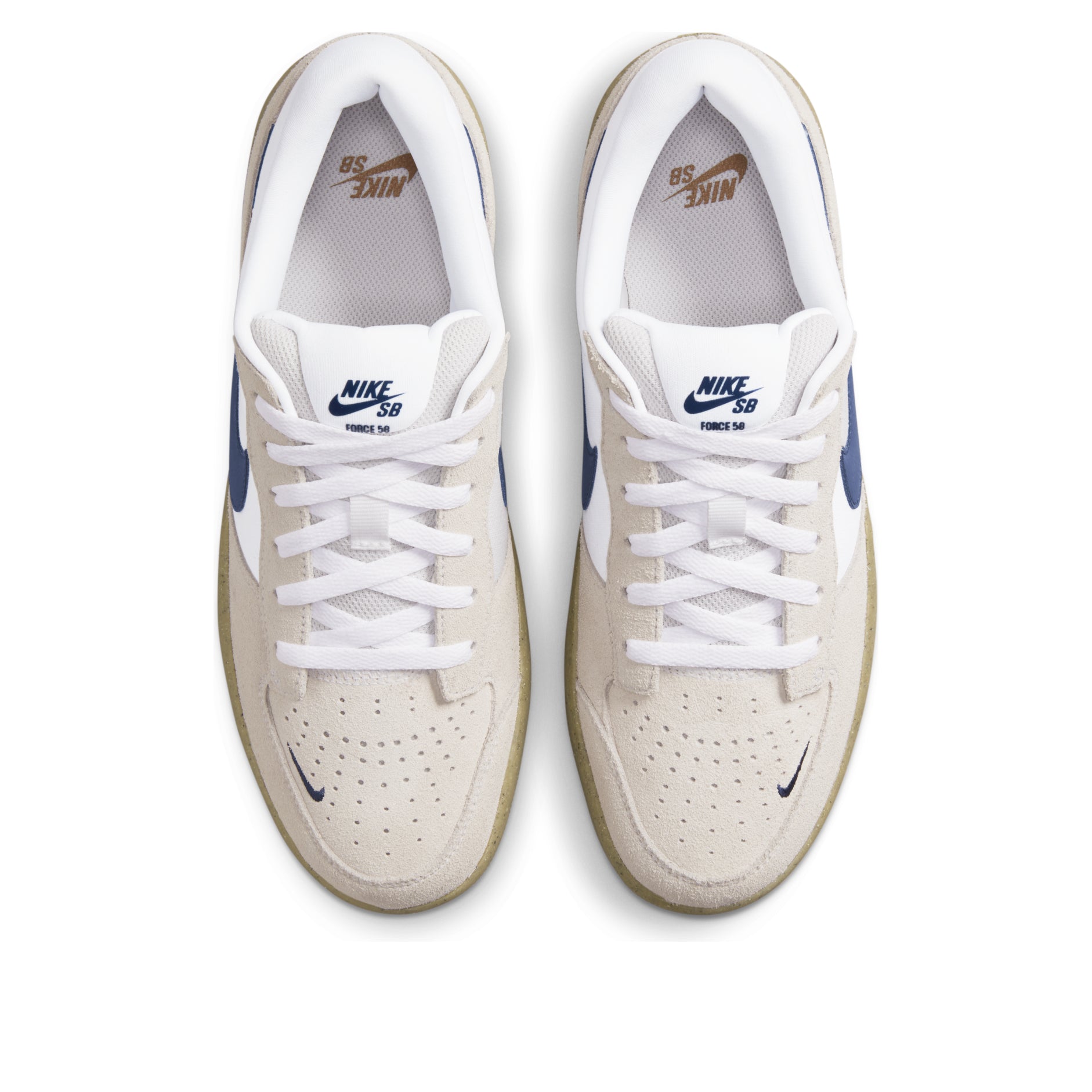 Nike SB Force 58 'White Light Brown Gum' CZ2959-100