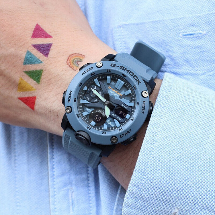 CASIO G-Shock Analog-Digital 'Blue' GA-2000SU-2A