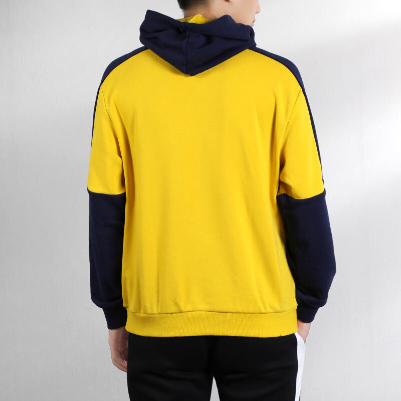 PUMA Athleisure Casual Sports Loose Breathable hooded Knit Pullover Yellow 581664-20
