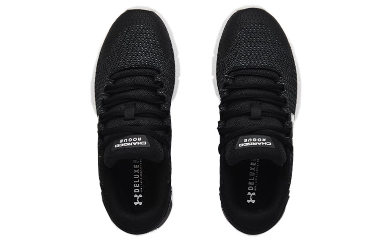 (WMNS) Under Armour Charged Rogue 2.5 'Black White' 3024403-001