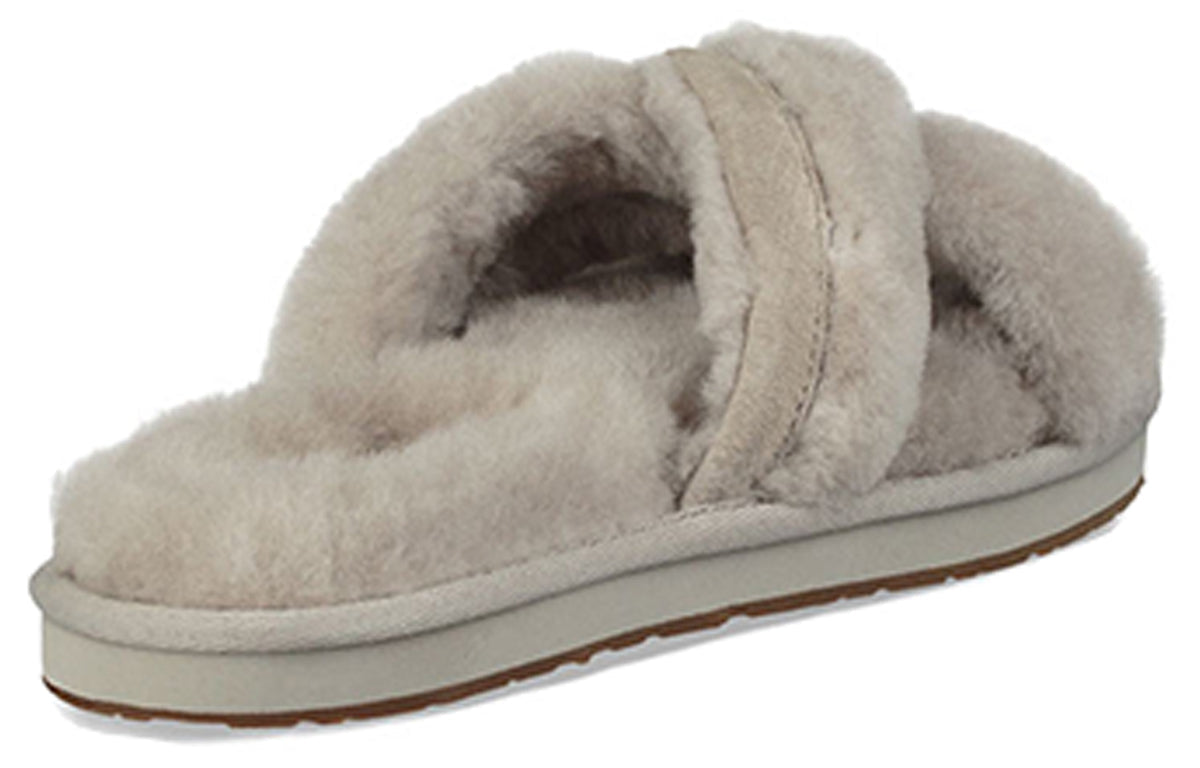 (WMNS) UGG Abela Gray Slippers 1017548-WILL