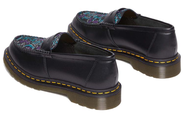 Dr. Martens Penton Floral Jacquard Loafers 'Black' 31284082
