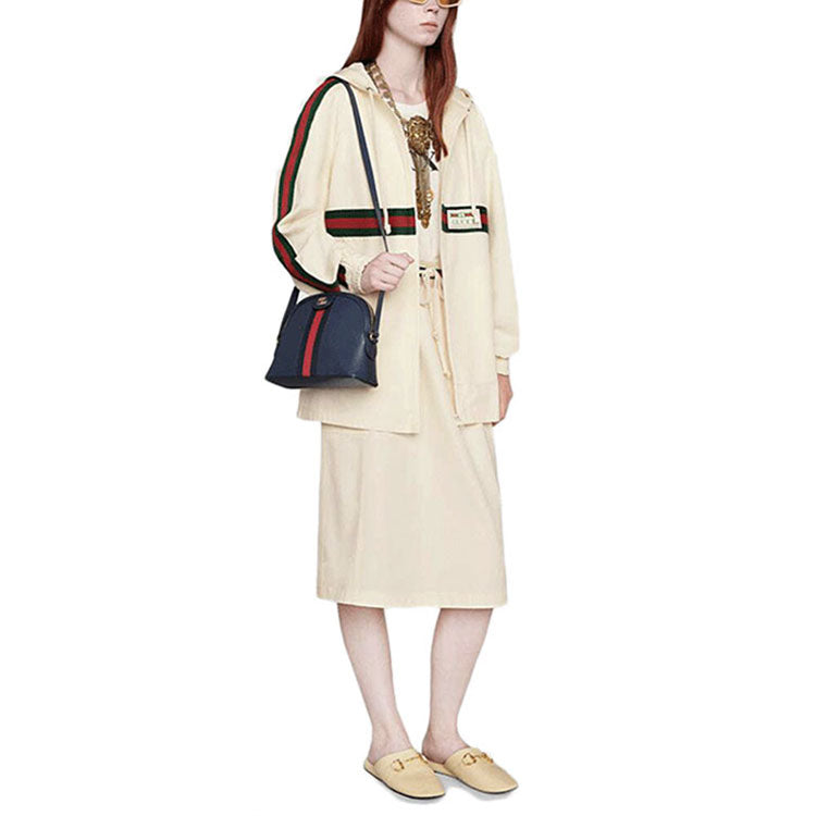 Gucci Cotton Jacket Hooded Blazer For 'White' 605613-XJCBV-9381