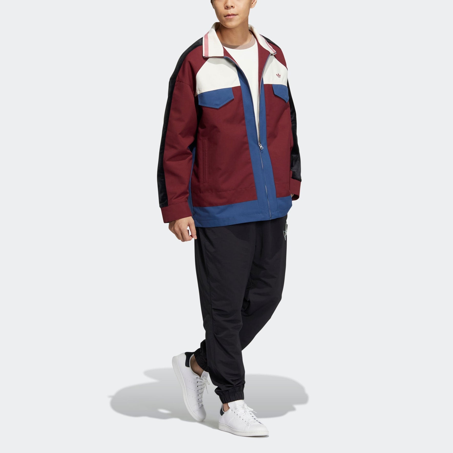 adidas Originals Anti University Jackets 'Red Blue' HY7237