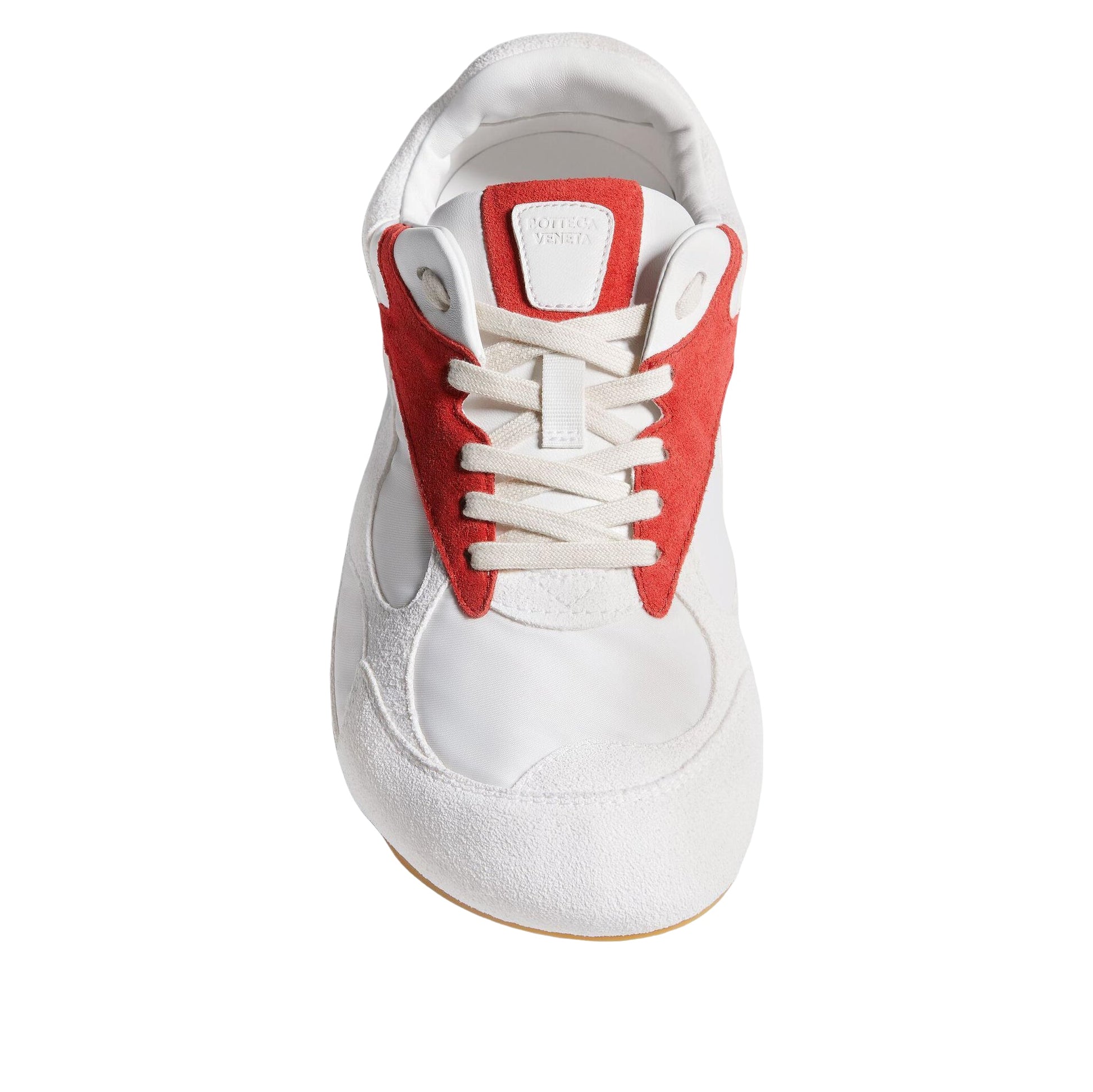 (WMNS) Bottega Veneta Orbit Flash Sneaker 'Optic White Cardinal' 867944V3MS26189