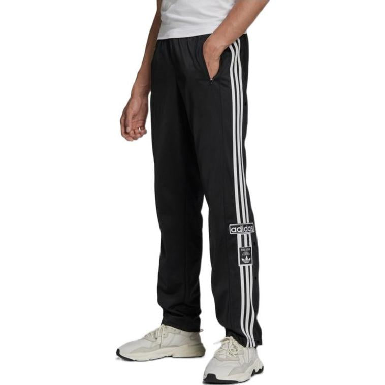 Men's adidas originals Side Casual Sports Pants/Trousers/Joggers Autumn Black HB9501