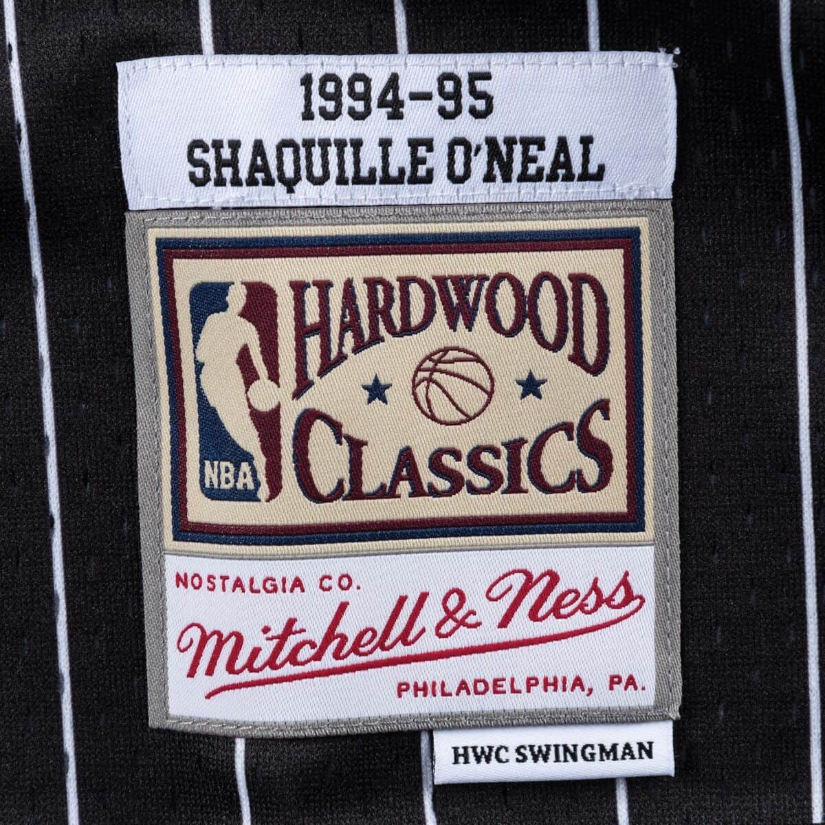 Mitchell & Ness NBA Shaquille O'Neal Orlando Magic 1994/95 Swingman Jersey #32 SMJYGS18191-OMABLCK94SON