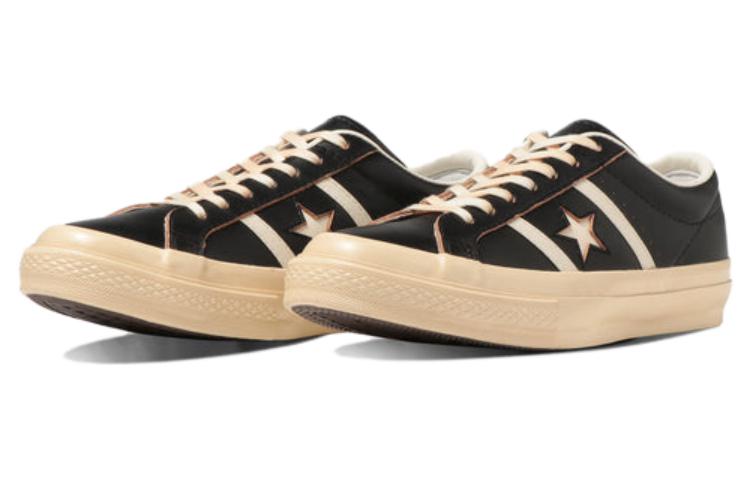 Converse Star&Bars US Leather 'Black' 35200550
