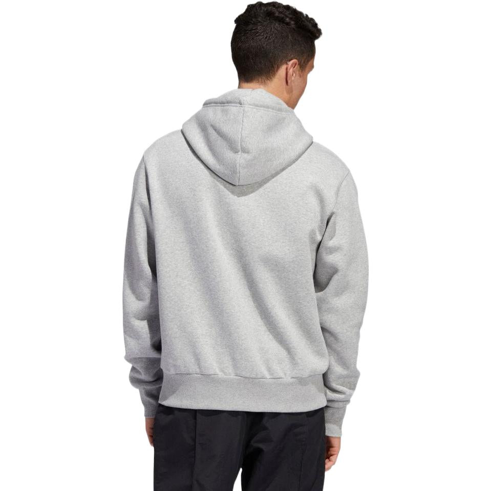 adidas originals Skateboarding 4.0 Logo Hoodie 'Medium Grey Heather' HM2585
