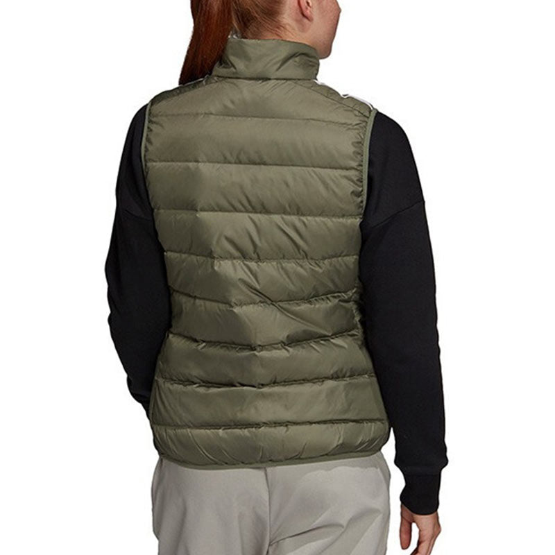 (WMNS) adidas Essentials Sleeveless Jacket  Asia Sizing 'Green' GH4587
