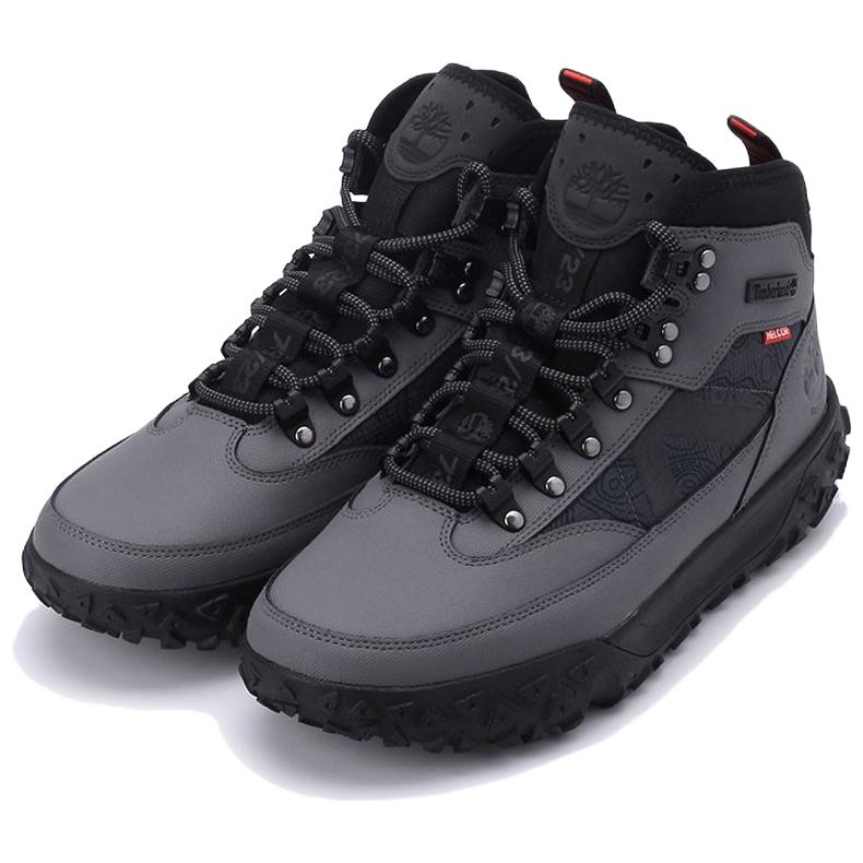 Timberland Greenstride Motion 6 Mid Fabric and Leather Waterproof Boots 'Grey' A67BG
