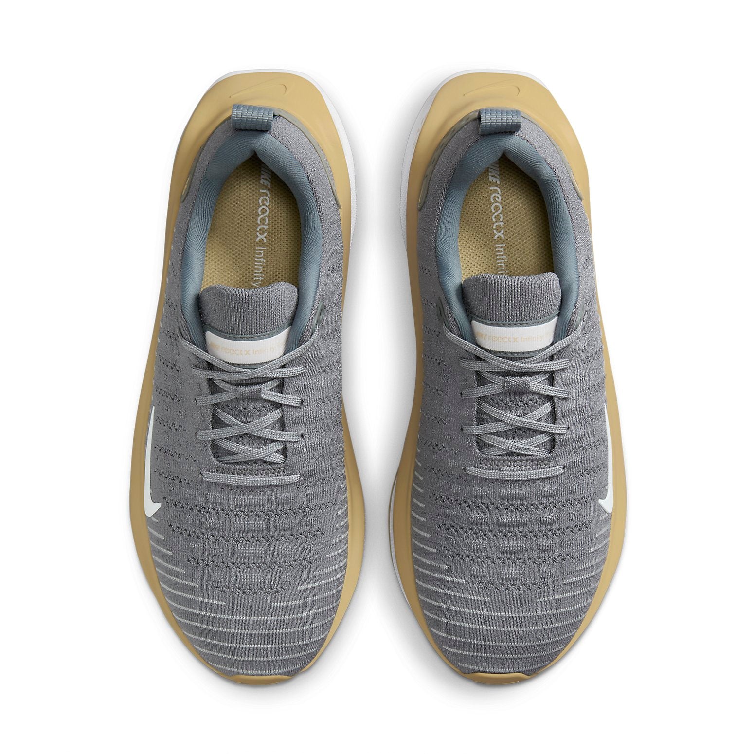 Nike ReactX Infinity Run 4 'Cool Grey Vegas Gold' FJ1221-007