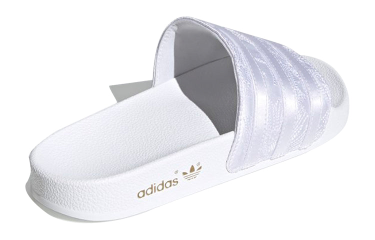 (WMNS) adidas originals Adilette 'White' EG5162